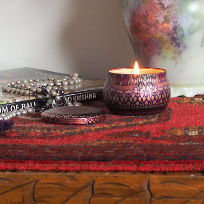 Hippy Tin Candle